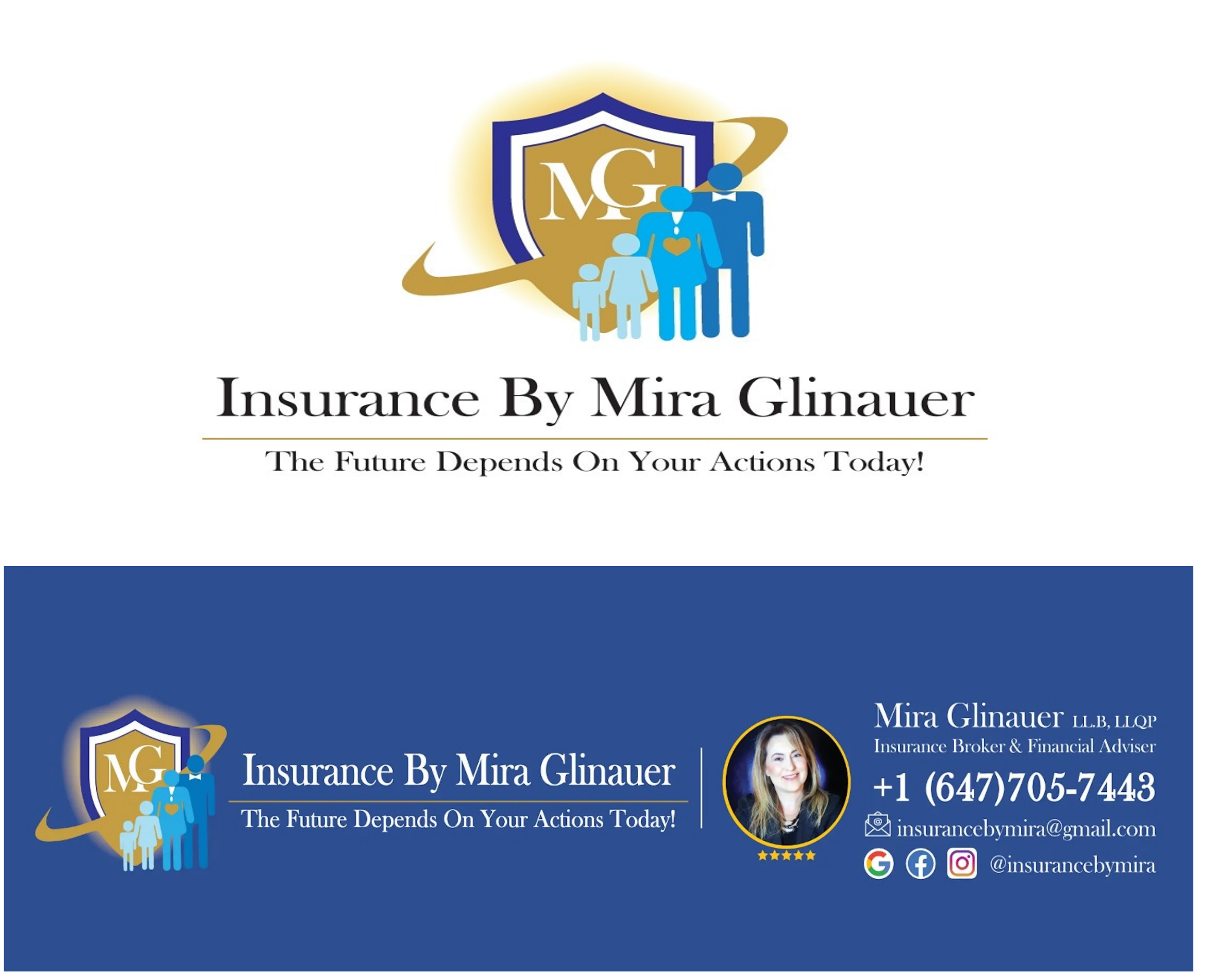 Insurance by Mira Business Card